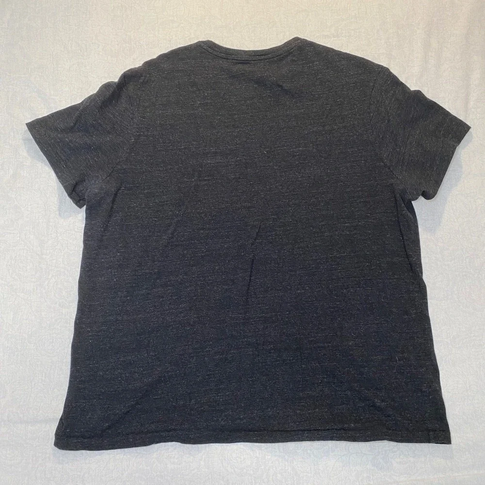 Polo‎ Ralph Lauren Mens XL Charcoal Gray Heather Crewneck Short Sleeve T-Shirt